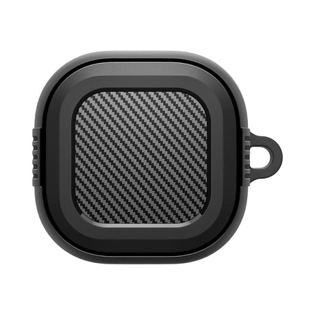 Spigen Rugged Armor ACS11200 tok Samsung Galaxy Buds 4 fülhallgatóhoz, matt fekete
