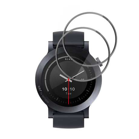 Accesoriu smartwatch Techsuit Nano Flex (set de 2) compatibil cu Nothing CMF Watch 3 Pro, Negru