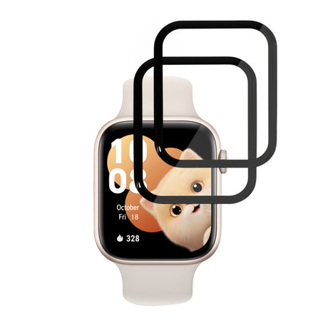 Accesoriu smartwatch Techsuit Nano Flex (set de 2) compatibil cu Honor Watch 5, Negru