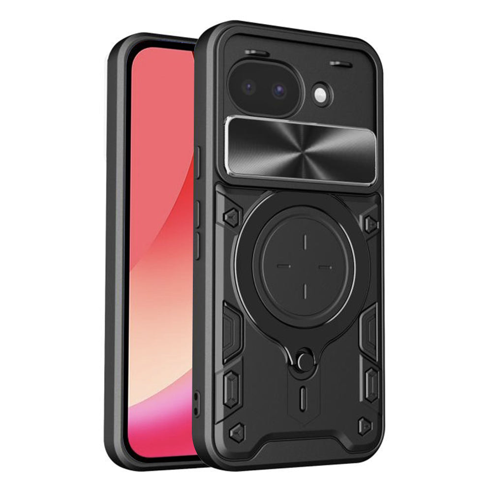 Husa de protectie Techsuit CamGuard Pro compatibil cu Google Pixel 10a, Negru