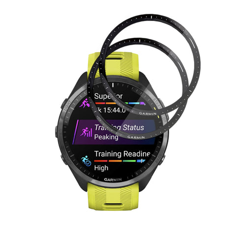 Accesoriu smartwatch Techsuit Nano Flex pentru Garmin Forerunner 965, neagră