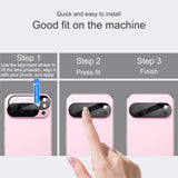 Folie de protectie Techsuit Full Camera Glass compatibil cu Google Pixel 10a, Negru