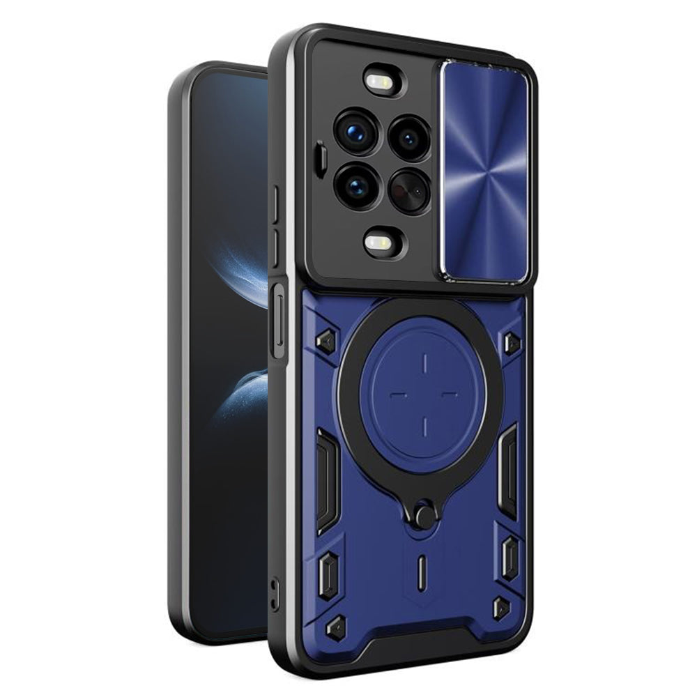 Husa de protectie Techsuit CamGuard Pro compatibil cu Huawei nova 14 Pro, Albastru