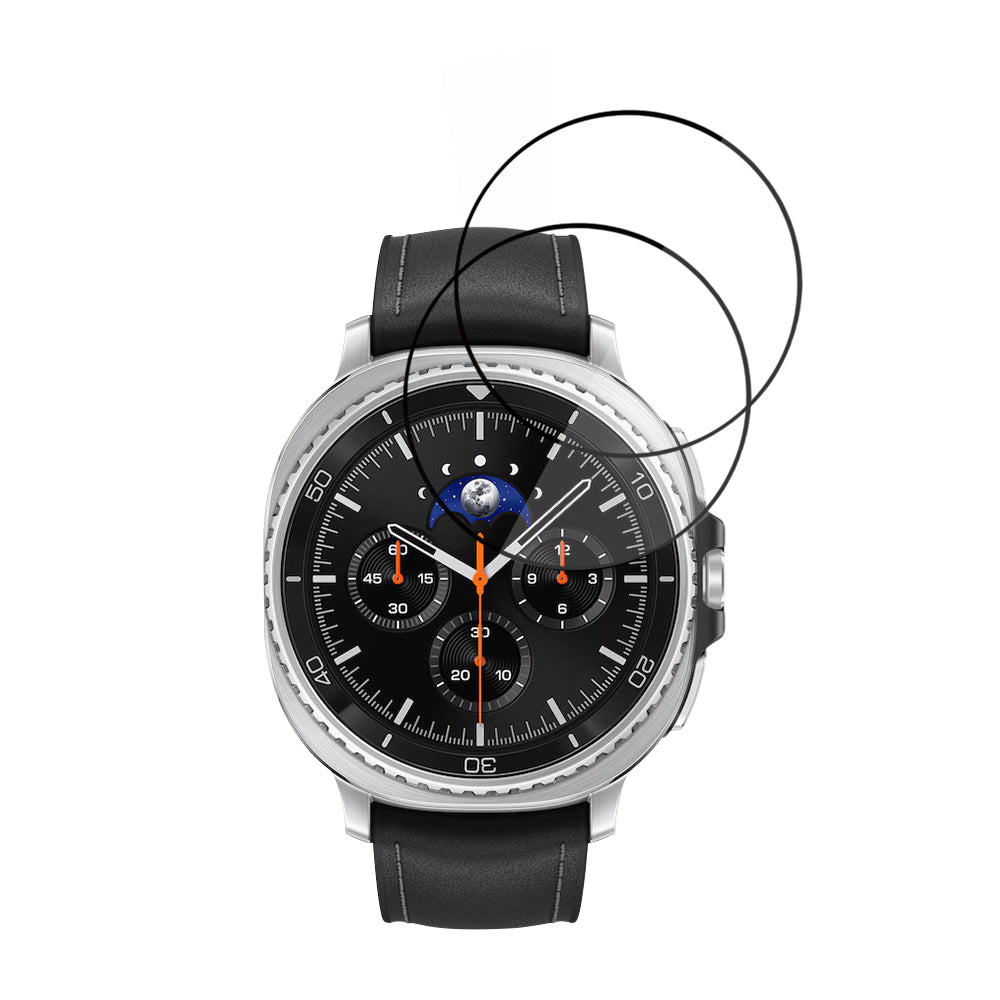 Accesoriu smartwatch Techsuit Nano Flex (set de 2) compatibil cu Samsung Galaxy Watch8 Classic, Negru