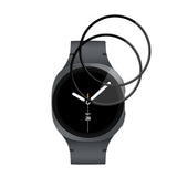 Accesoriu smartwatch Techsuit Nano Flex (set de 2) compatibil cu Samsung Galaxy Watch8 40mm, Negru