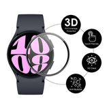 Accesoriu smartwatch Techsuit Nano Flex (set de 2) compatibil cu Samsung Galaxy Watch8 40mm, Negru