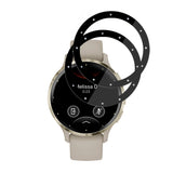 Accesoriu smartwatch Techsuit Nano Flex (set de 2) compatibil cu Garmin Venu 3S, Negru