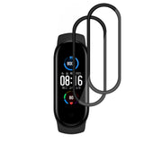 Accesoriu smartwatch Techsuit Nano Flex (set de 2) compatibil cu Xiaomi Mi Band 5 / 6 / 6 NFC, Negru