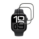 Accesoriu smartwatch Techsuit Nano Flex (set de 2) compatibil cu Apple Watch 10 46mm / 11 46mm, Negru