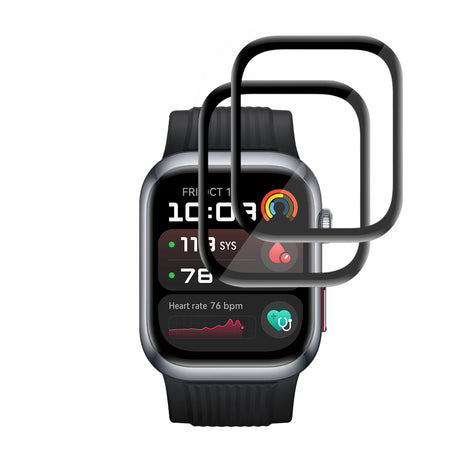 Set de 2 folii Techsuit Nano Flex pentru Huawei Watch D2, negru