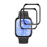 Accesoriu smartwatch Techsuit Nano Flex (set de 2) compatibil cu Huawei Watch Fit 3, Negru