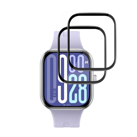 Accesoriu smartwatch Techsuit Nano Flex (set de 2) compatibil cu Xiaomi Redmi Watch 5, Negru