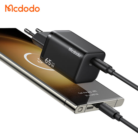 Incarcator Mcdodo (CH-0850), USB-C, 65W, GaN, Negru