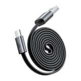 Cablu Mcdodo Self-Winding (CA-1200), USB-A la Type-C, 6A, 1m, Negru