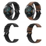 Curea smartwatch Techsuit Watchband 22mm (W007) compatibil cu Samsung Galaxy Watch (46mm)/Watch 3/Gear S3, Huawei Watch GT/GT 2/GT 3 (46mm), Maro