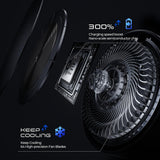 Suport Masina cu Ventilatie, Alimentare Wireless, 25W Max. - Lisen W116 (YL0225060018) - Black