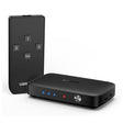 Adaptor Ugreen KVM Switch CM332 (80125), 3x HDMI, 4K@30Hz, 1x Micro USB, RGB Video, 8-channel LPCM, Negru