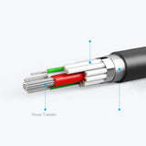 Cablu Borofone Energy Series (BX121), Type-C to Lightning, PVC, 27W, 1m, Negru