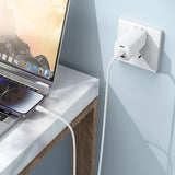 Cablu Borofone Energy Series (BX121), USB to Lightning, PVC, 2.4A, 1m, Negru
