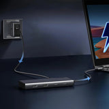 Hub Ugreen CM639 (35625), 2x USB / 3x USB-C / 2x HDMI / DP, 4K@30Hz / PD100W, Negru