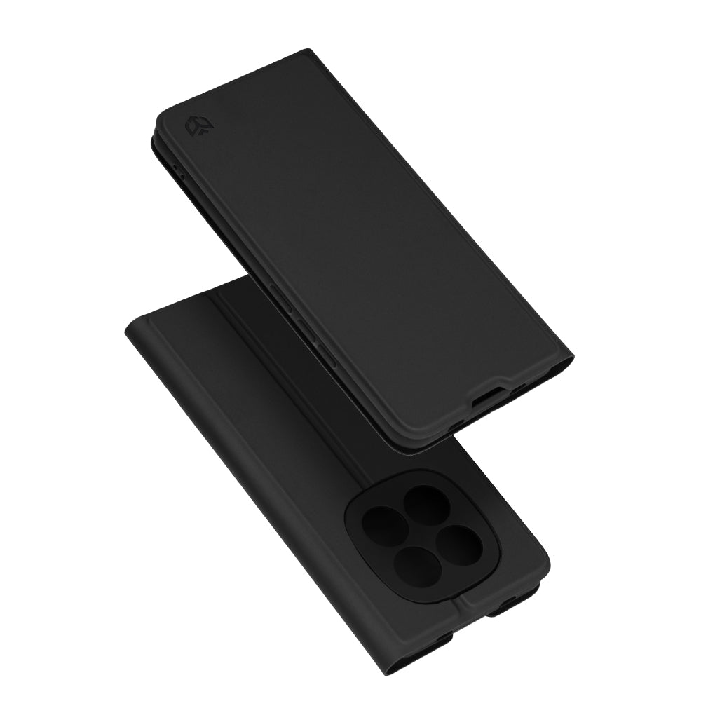 Husa de protectie Techsuit Magskin Book compatibil cu Xiaomi Redmi Note 15 Pro 4G, Negru