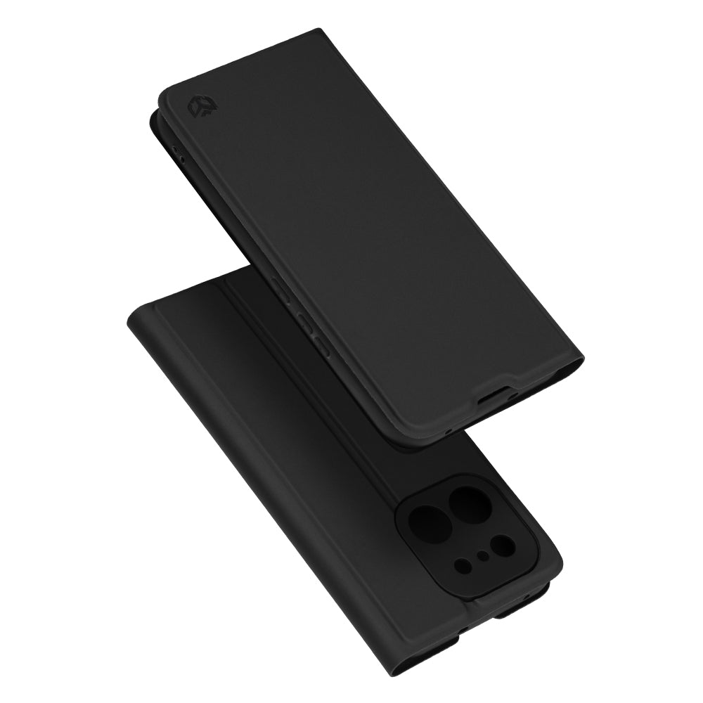 Husa de protectie Techsuit Magskin Book compatibil cu Realme 16 Pro, Negru