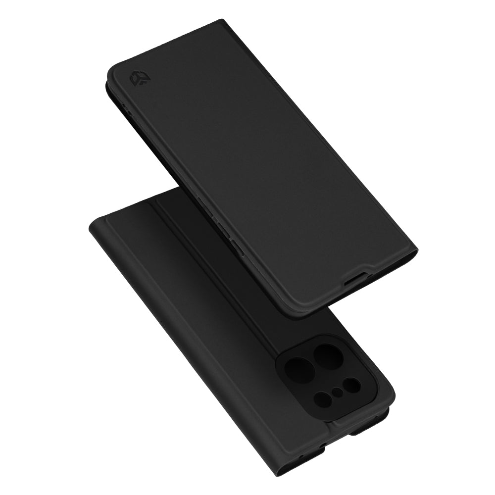 Husa de protectie Techsuit Magskin Book compatibil cu Realme 16 Pro+, Negru