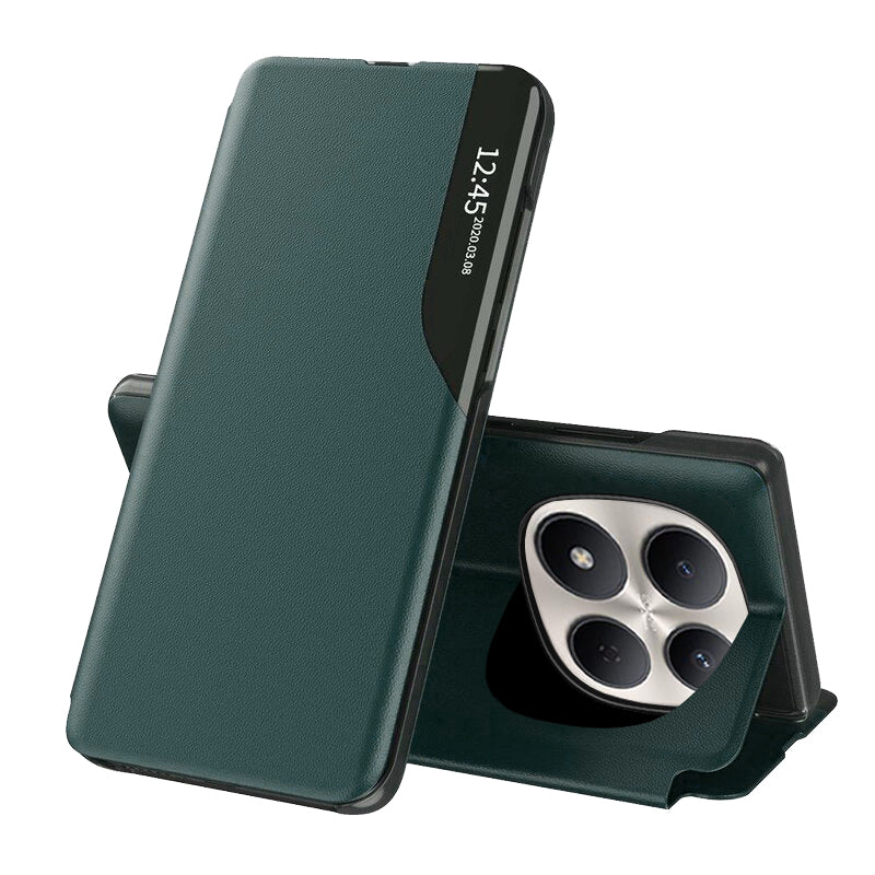 Husa de protectie Techsuit eFold Series compatibil cu Xiaomi Redmi Note 15 Pro 5G, Verde Inchis