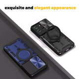 Husa de protectie Techsuit CamGuard Pro compatibil cu Motorola Moto G77 / G67, Albastru