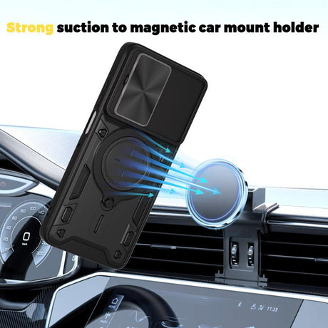 Husa de protectie Techsuit CamGuard Pro compatibil cu Motorola Moto G77 / G67, Albastru