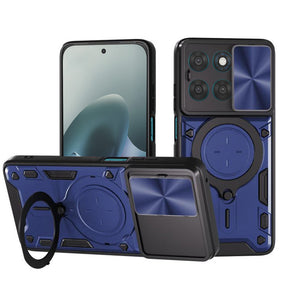 Husa de protectie Techsuit CamGuard Pro compatibil cu Motorola Moto G77 / G67, Albastru