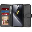Husa de protectie Techsuit Diary Book compatibil cu Xiaomi Poco X8 Pro Max, Negru