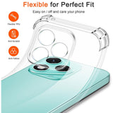 Husa de protectie Techsuit Shockproof Clear Silicone compatibil cu Honor 600 Lite, Transparent