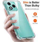 Husa de protectie Techsuit Shockproof Clear Silicone compatibil cu Honor 600 Lite, Transparent
