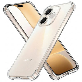 Husa de protectie Techsuit Shockproof Clear Silicone compatibil cu Honor 600 Lite, Transparent