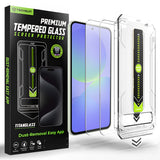 Folie de protectie Techsuit TitanGlass CrystalHD compatibil cu Samsung Galaxy A36 5G / A37 5G, Transparent