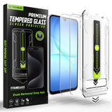 Folie de protectie Techsuit TitanGlass CrystalHD compatibil cu Samsung Galaxy A16 4G / A16 5G / A17 5G, Transparent