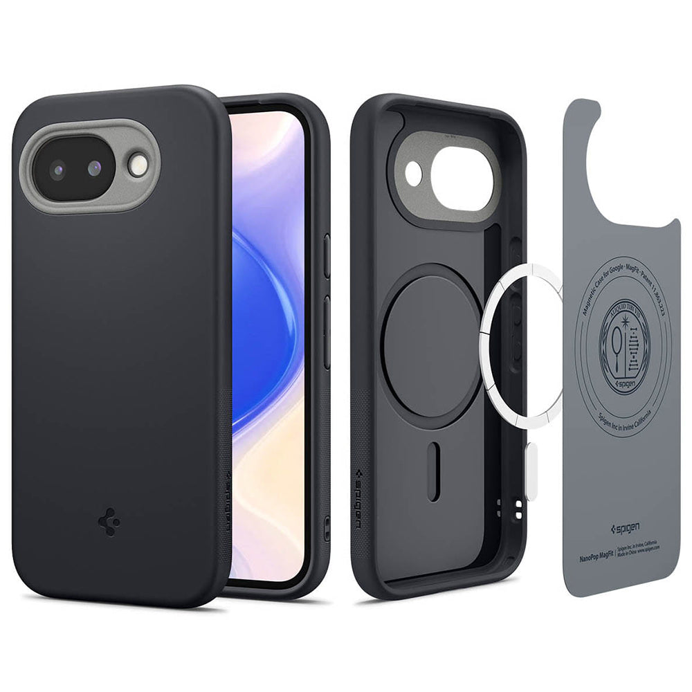 Husa de protectie Spigen Caseology Nano Pop compatibil cu Google Pixel 10a, Negru