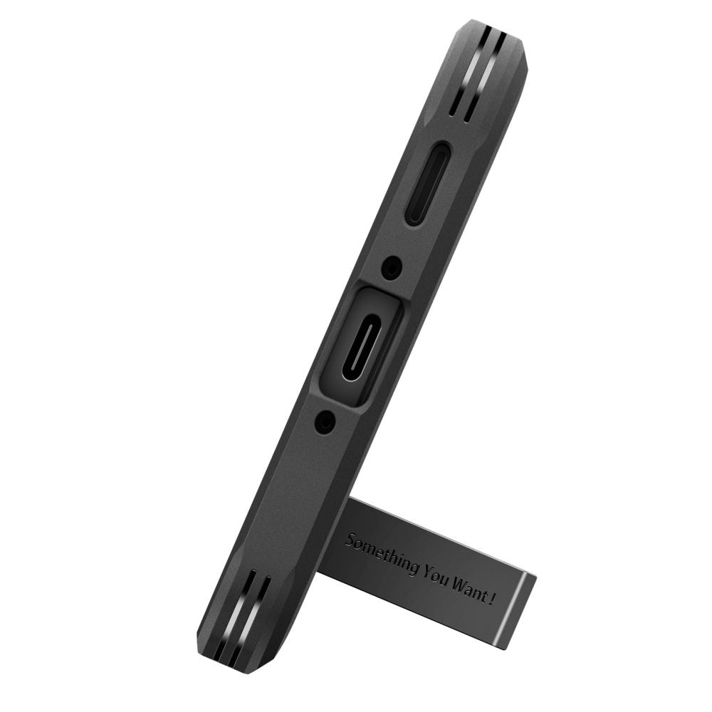 Husa de protectie Spigen Tough Armor (ACS11131) compatibil cu Samsung Galaxy A37 5G, Negru