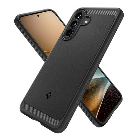 Husa de protectie Spigen Rugged Armor (ACS09794) compatibil cu Samsung Galaxy A57 5G, Negru