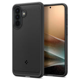 Husa de protectie Spigen Rugged Armor (ACS09794) compatibil cu Samsung Galaxy A57 5G, Negru