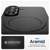 Husa de protectie Spigen Air Skin Aramid MagFit compatibil cu Samsung Galaxy S26 Plus, Negru