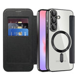 Husa de protectie Techsuit SmartMag Book compatibil cu Samsung Galaxy A37 5G, Negru