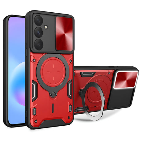 Husa de protectie Techsuit CamGuard Pro compatibil cu Samsung Galaxy A57 5G, Rosu
