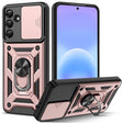 Husa de protectie Techsuit CamShield Series compatibil cu Samsung Galaxy A57 5G, Roz Auriu