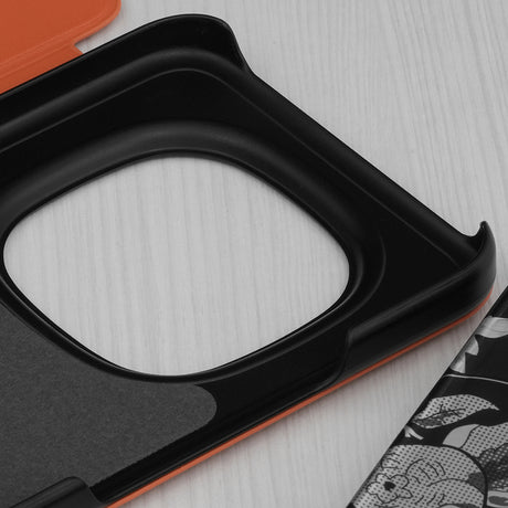 Husa de protectie Techsuit eFold Series compatibil cu Xiaomi Redmi Note 15 Pro+ 5G / Poco M8 Pro 5G, Portocaliu