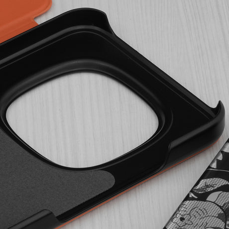 Husa de protectie Techsuit eFold Series compatibil cu Xiaomi Redmi Note 15 Pro 5G, Portocaliu