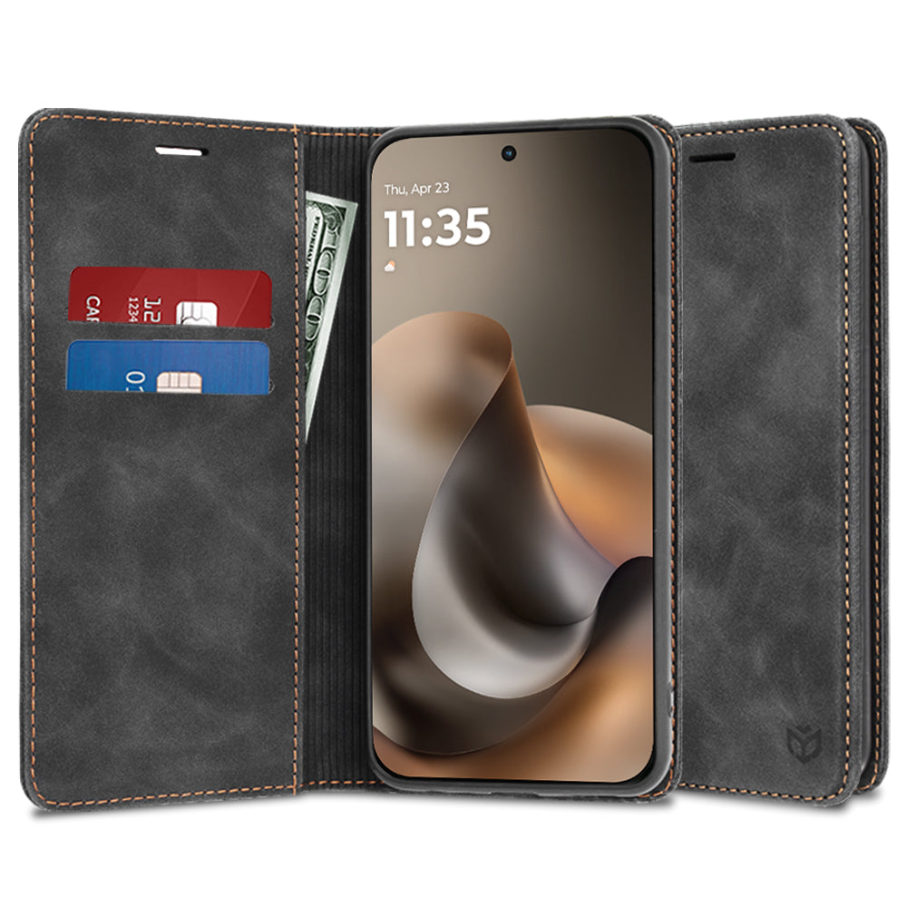 Husa de protectie Techsuit Confy compatibil cu Motorola Moto G77 / G67, Negru