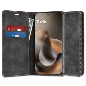 Husa de protectie Techsuit Confy compatibil cu Motorola Moto G77 / G67, Negru