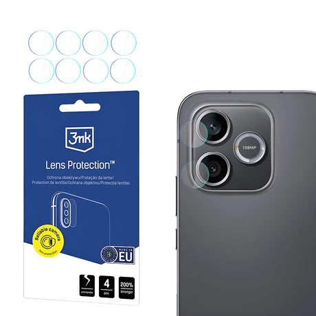 Folie de protectie 3mk Lens Protection (set de 4) compatibil cu Honor 600 Lite, Transparent
